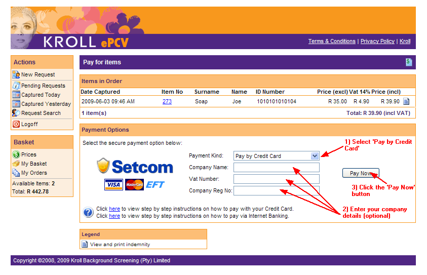 InternetBankingPayment